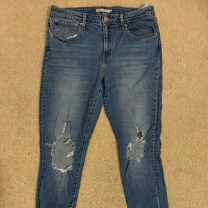 Levi High Rise Skinny